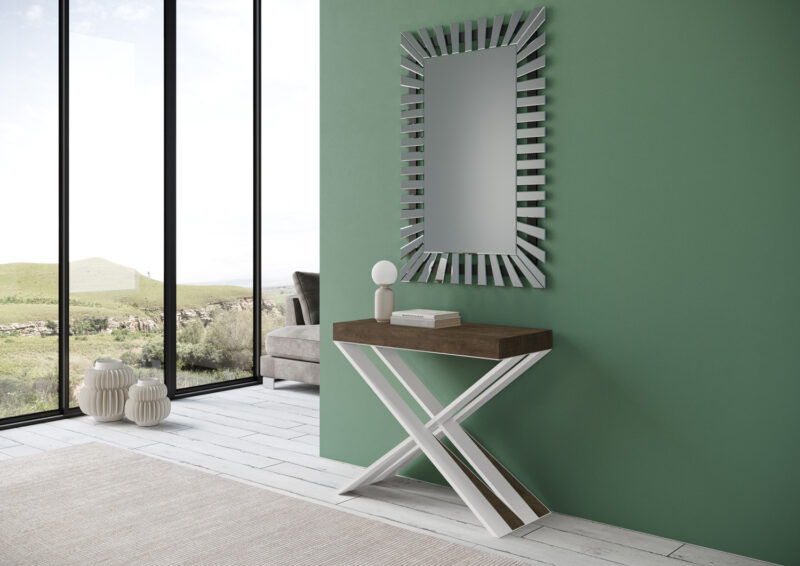 Consolle allungabile 90x40/300 cm Diago noce - immagine 3