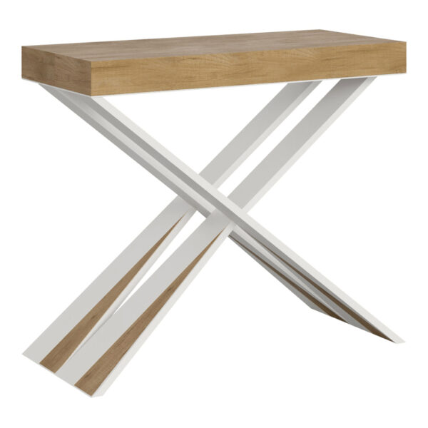 Consolle allungabile 90x40/196 cm Diago Small quercia natura