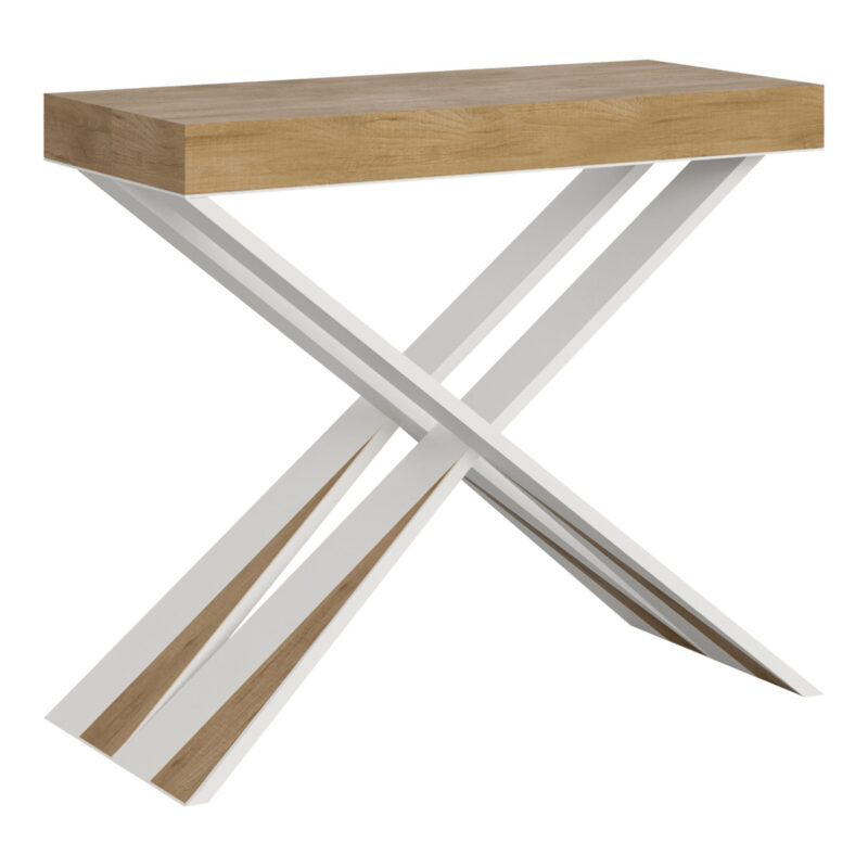 Consolle allungabile 90x40/196 cm Diago Small quercia natura