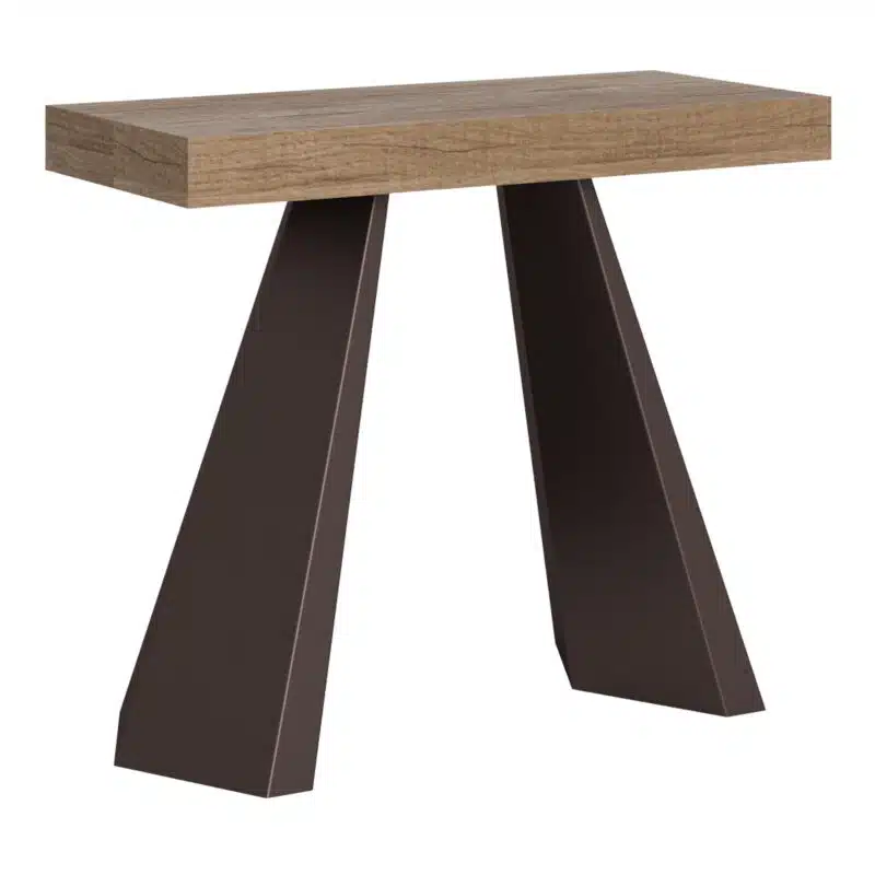 Consolle allungabile 90x40/196 cm Diamante Small Premium quercia natura - foto 1