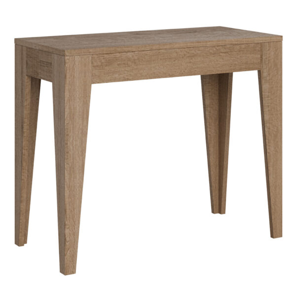 Consolle allungabile 90x42/198 cm Isotta Small quercia natura