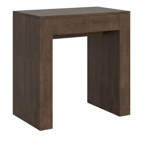 Consolle allungabile 78x47/299 cm Allin noce allunghe interne