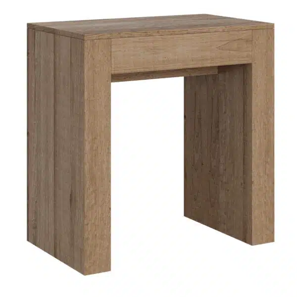 Consolle allungabile 78x47/299 cm Allin quercia natura allunghe interne