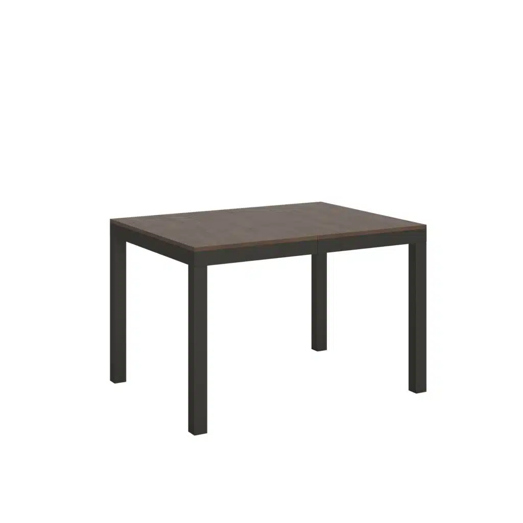 Tavolo allungabile 120/380x90 cm Everyday Evolution noce telaio e gambe antracite - foto 1