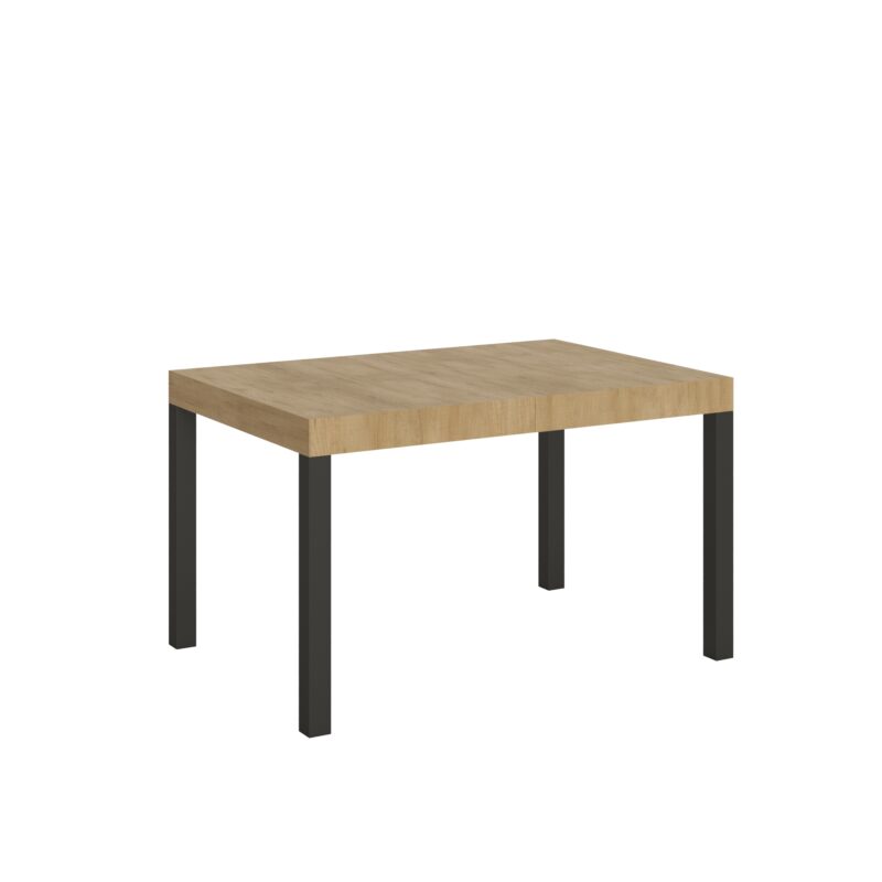 Tavolo allungabile 120/380x90 cm Everyday quercia natura gambe antracite