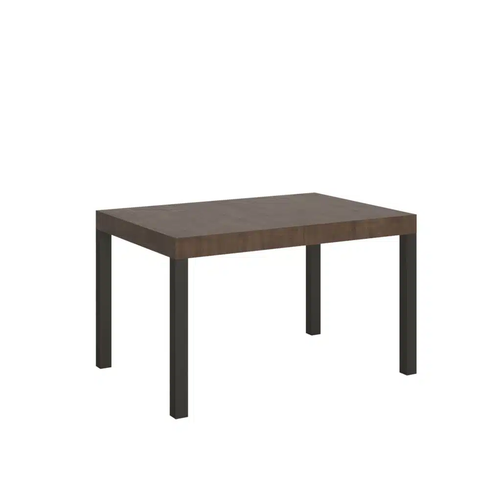 Tavolo allungabile 140/224x80cm Everyday noce gambe antracite - foto 1