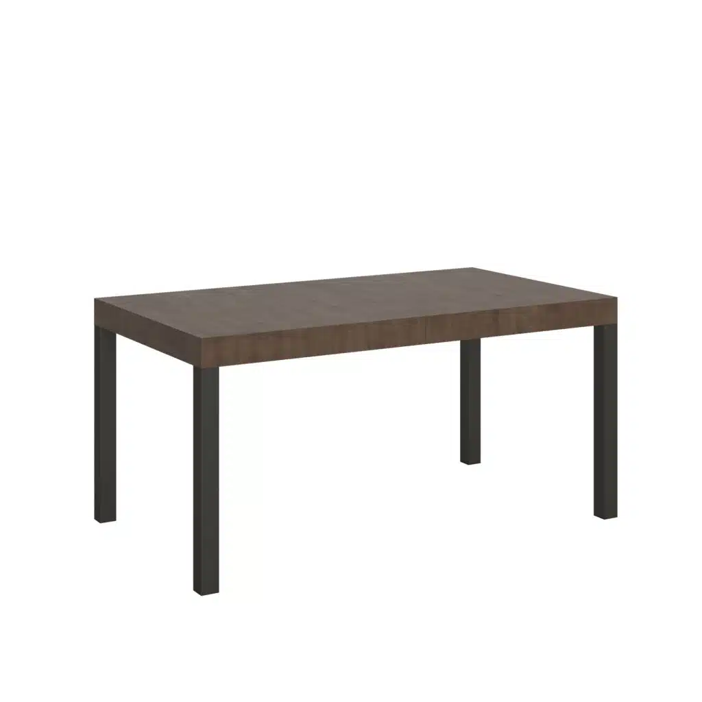 Tavolo allungabile 160/420x90 cm Everyday noce gambe antracite - foto 1