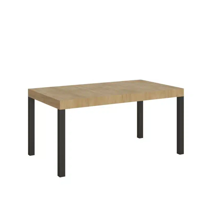 Tavolo allungabile 160/264x90 cm Everyday quercia natura gambe antracite - foto 1