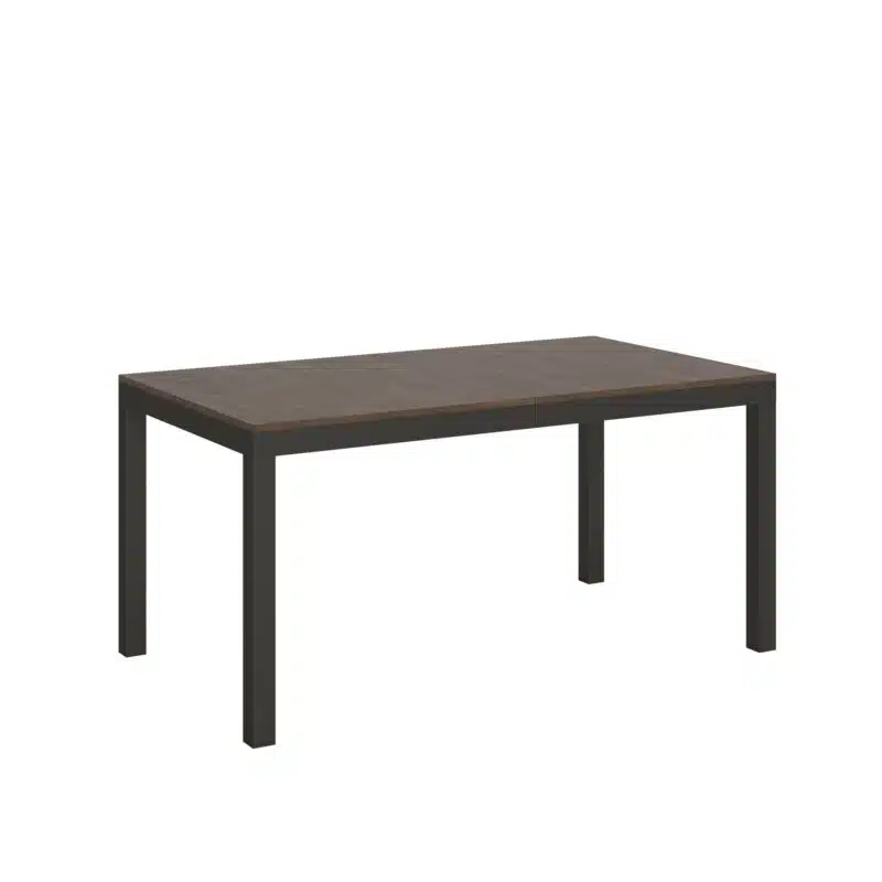 Tavolo allungabile 160/420x90 cm Everyday Evolution noce telaio e gambe antracite - foto 1