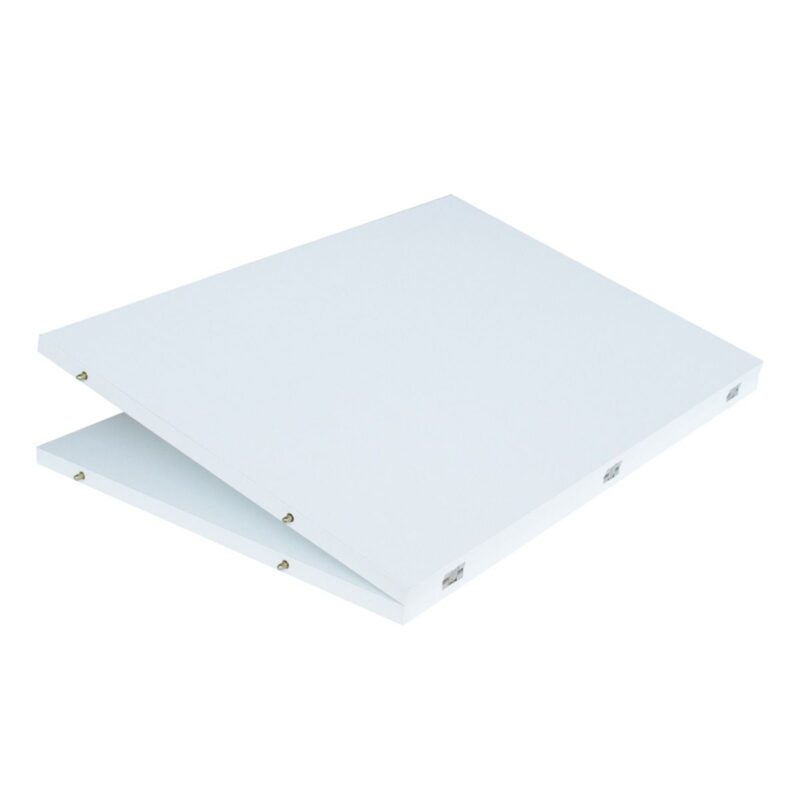 Consolle allungabile 90x49/307 cm Extra bianco frassino allunghe interne - immagine 10