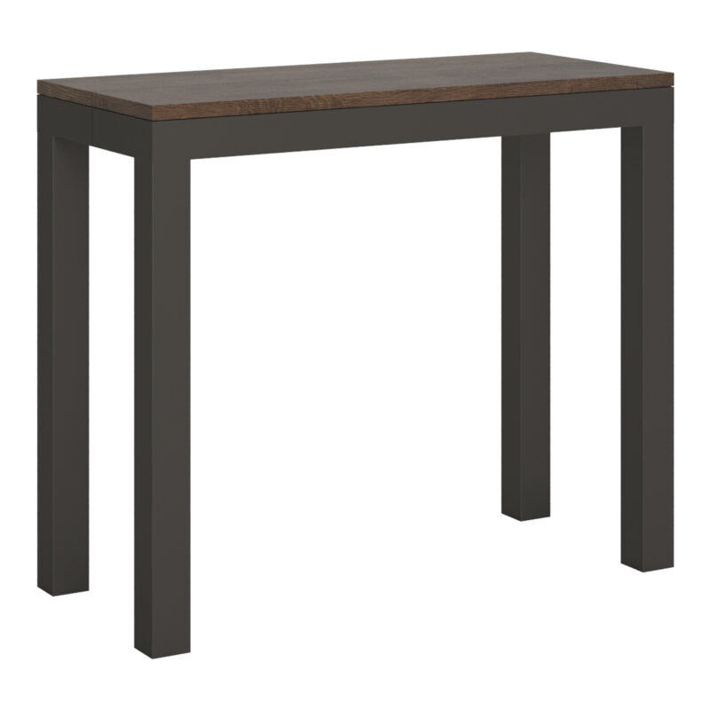 Consolle allungabile 90x40/196 cm Everyday Small Evolution noce