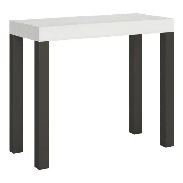 Consolle allungabile 90x40/300 cm Everyday bianco frassino
