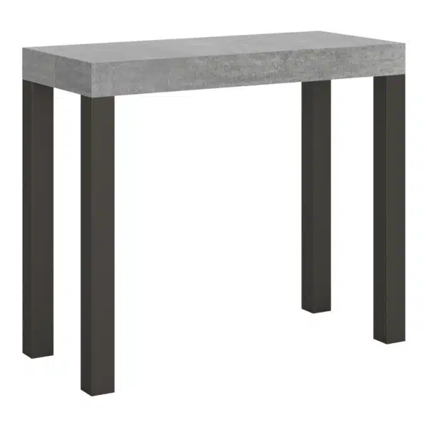 Consolle allungabile 90x40/300 cm Everyday cemento
