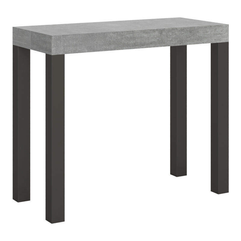 Consolle allungabile 90x40/196 cm Everyday Small cemento