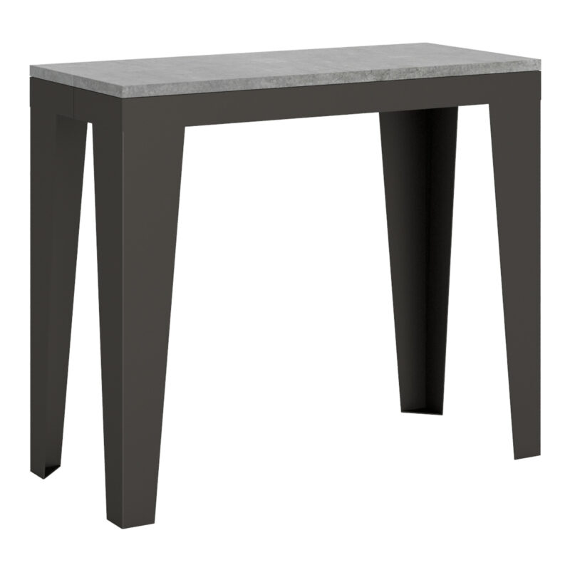 Consolle allungabile 90x40/300 cm Flame Evolution cemento