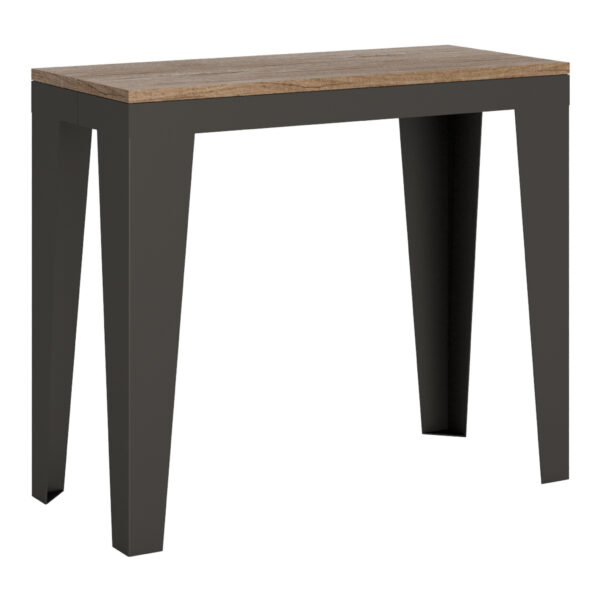 Consolle allungabile 90x40/196 cm Flame Small Evolution quercia natura