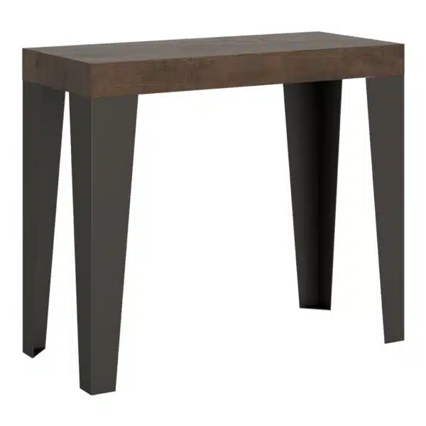 Consolle allungabile 90x40/300 cm Flame Premium noce