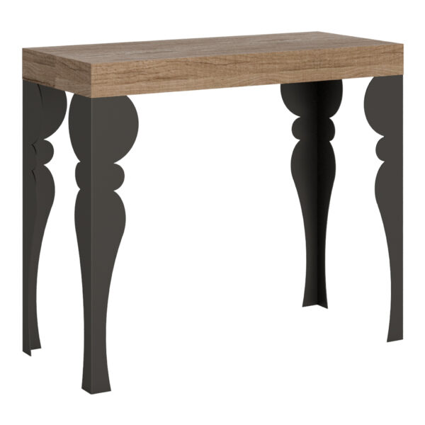 Consolle allungabile 90x40/196 cm Paxon Small quercia natura