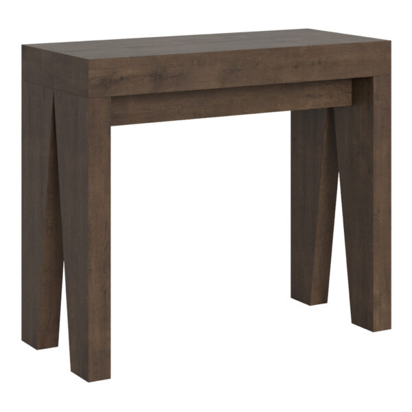 Consolle allungabile 90x40/196 cm Naxy Small noce