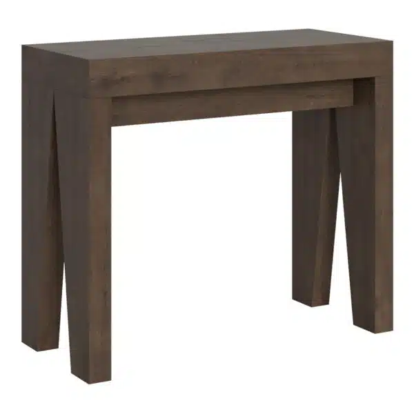 Consolle allungabile 90x40/196 cm Naxy Small noce