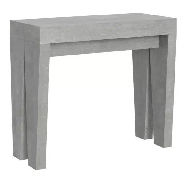 Consolle allungabile 90x40/196 cm Spimbo Small cemento