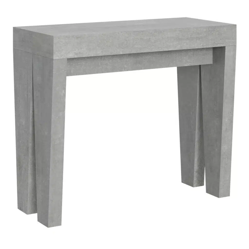 Consolle allungabile 90x40/300 cm Spimbo cemento - foto 1