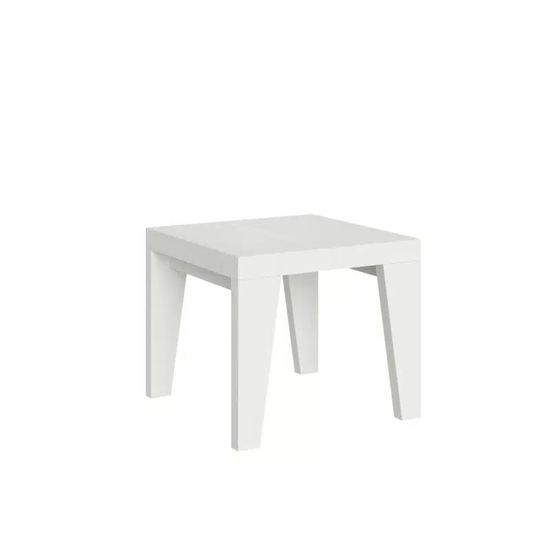 Tavolo allungabile 90/246x90 cm Naxy bianco frassino - foto 1