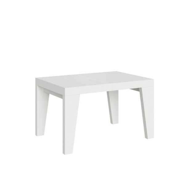 Tavolo allungabile 120/224x90 cm Naxy bianco frassino