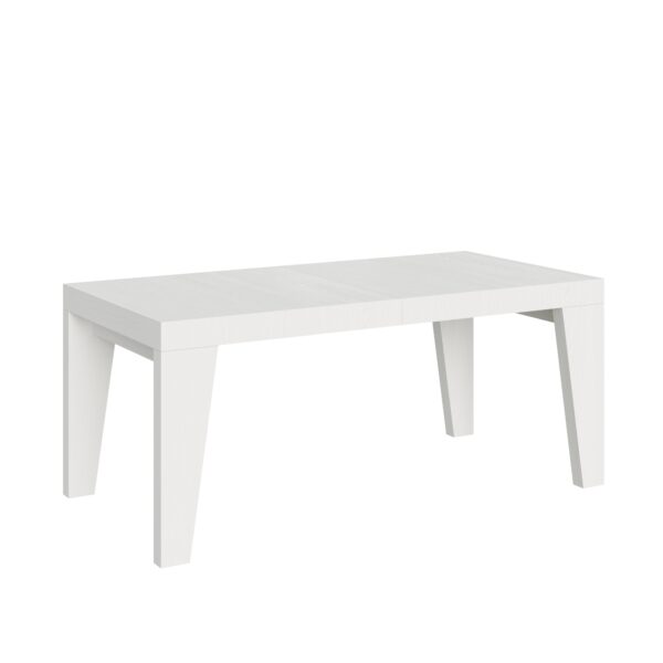 Tavolo allungabile 200/304x90 cm Naxy bianco frassino