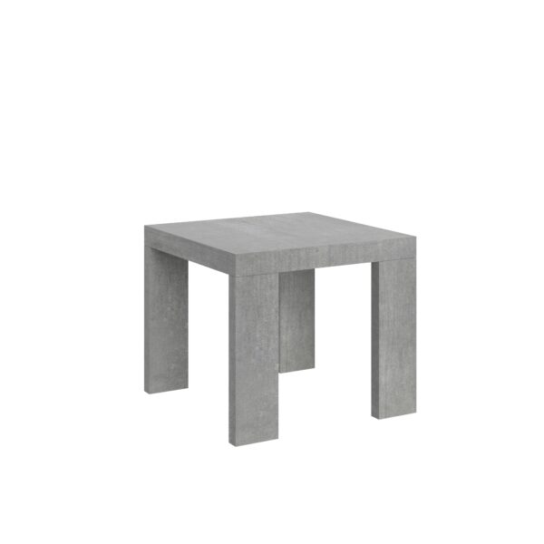 Tavolo allungabile 90/246x90 cm Roxell cemento