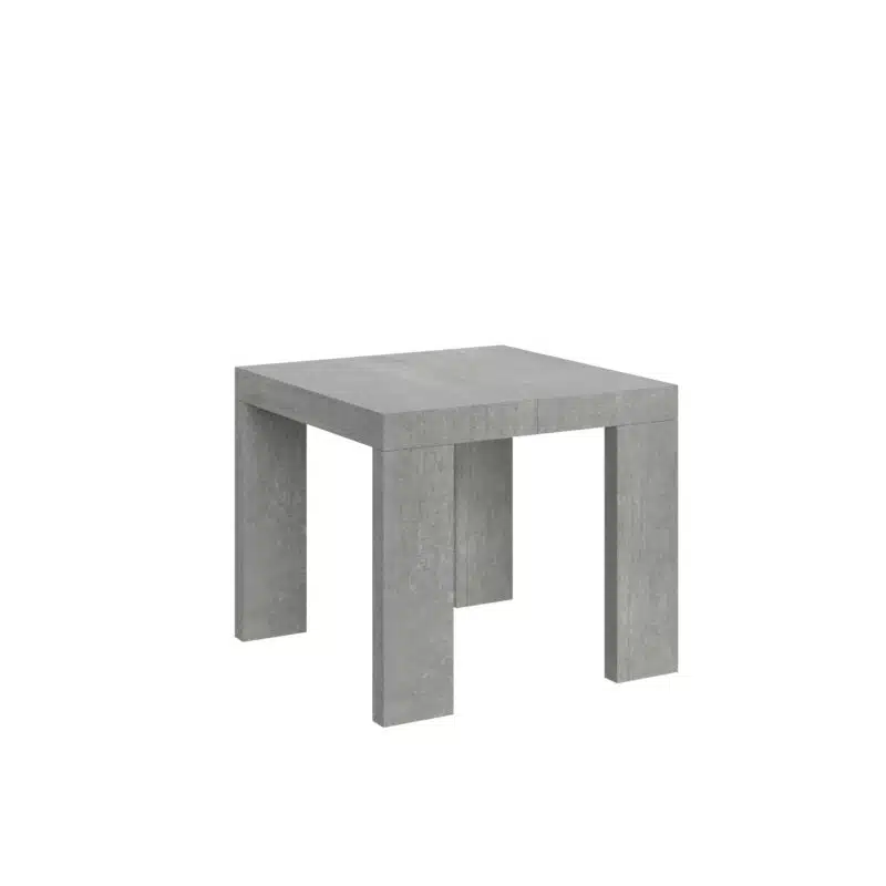 Tavolo allungabile 90/246x90 cm Roxell cemento - foto 1