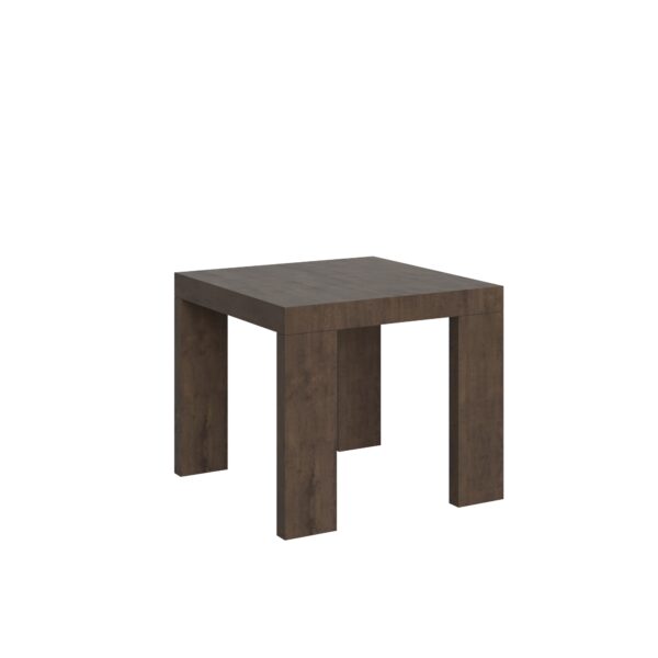Tavolo allungabile 90/246x90 cm Roxell noce