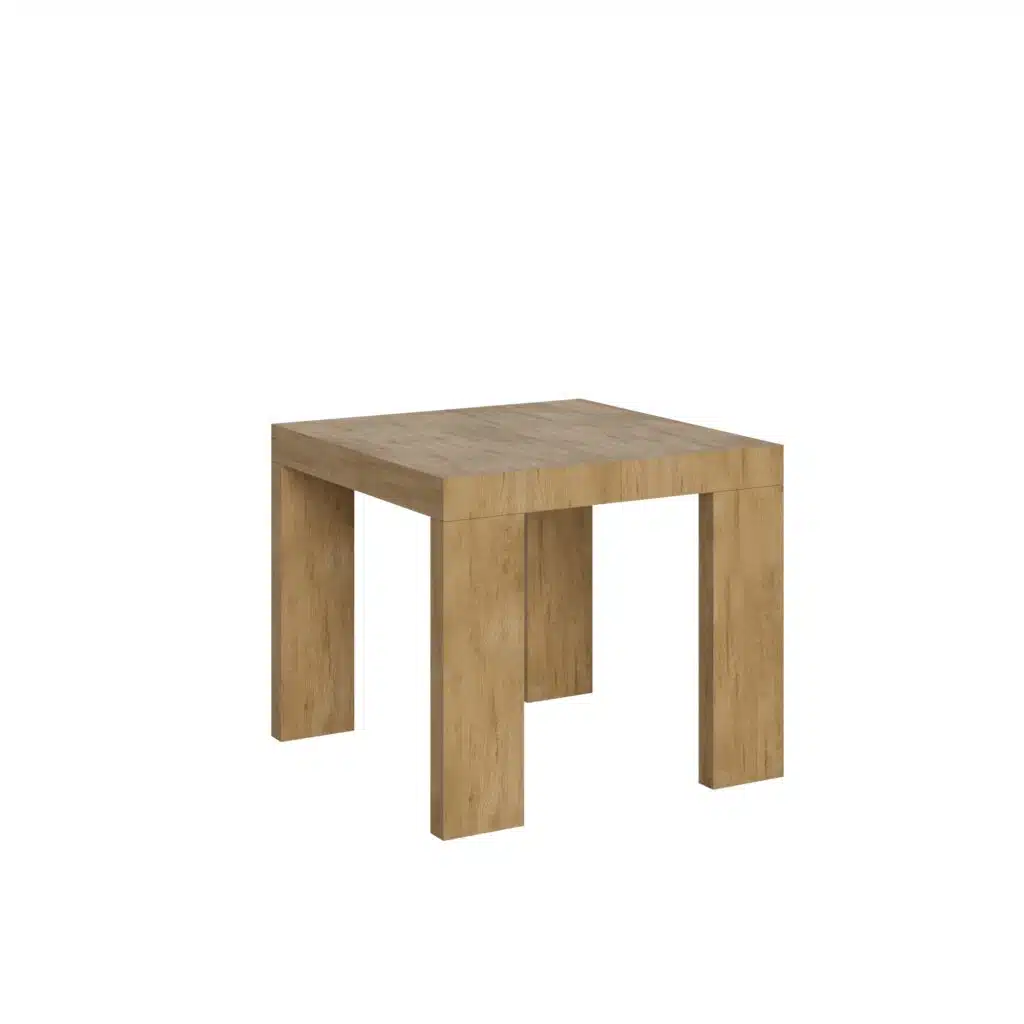 Tavolo allungabile 90/246x90 cm Roxell quercia natura - foto 1