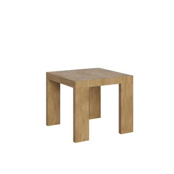 Tavolo allungabile 90/246x90 cm Roxell quercia natura