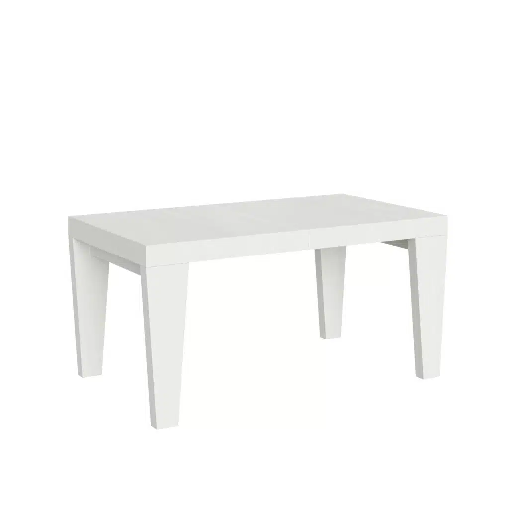 Tavolo allungabile 160/264x90 cm Spimbo bianco frassino - foto 1