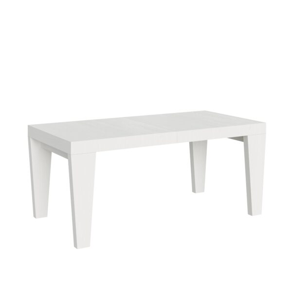 Tavolo allungabile 180/284x90 cm Spimbo bianco frassino