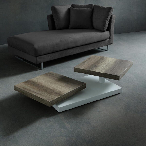 Tavolino Cecilia con piani girevoli - Design  | La Primavera
