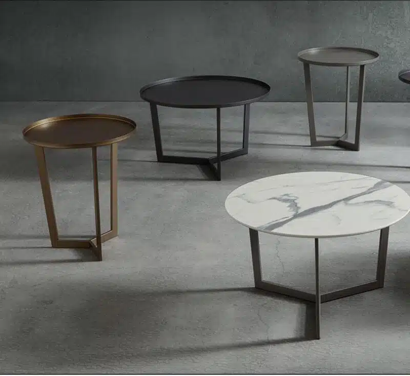 Tavolino Rotondo Piccolo Clio La Primavera - Design Moderno - foto 4