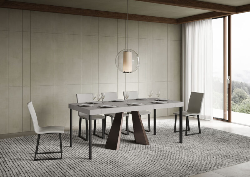 Consolle allungabile 90x40/300 cm Diamante Premium cashmere - immagine 3