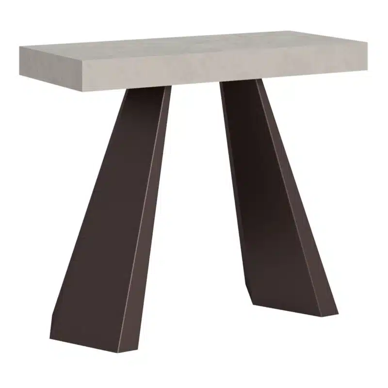 Consolle allungabile 90x40/196 cm Diamante Small cashmere - foto 1