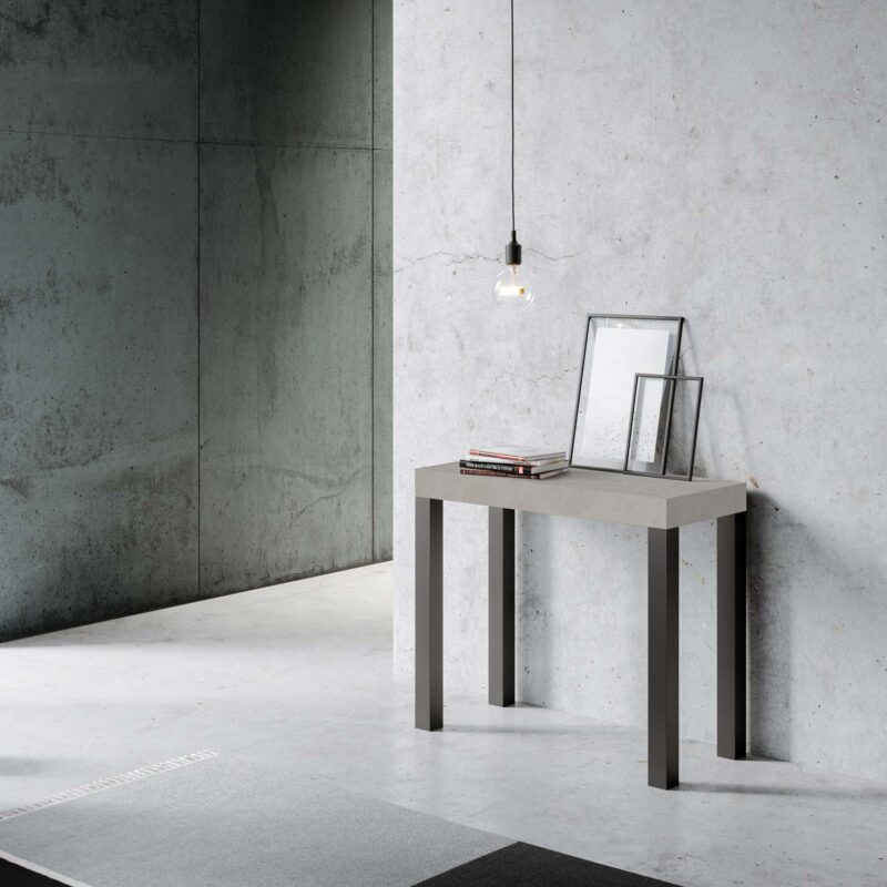 Consolle allungabile 90x40/196 cm Everyday Small cashmere - immagine 2