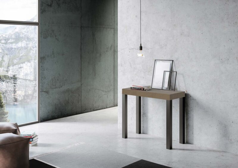 Consolle allungabile 90x40/300 cm Everyday tortora - immagine 3