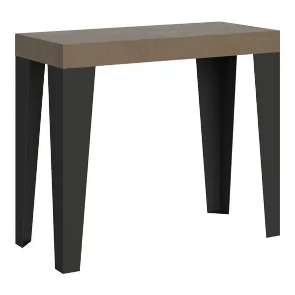 Consolle allungabile 90x40/300 cm Flame Premium tortora