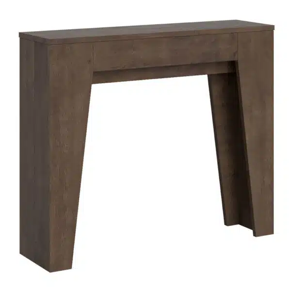 Consolle allungabile 90x25/181 cm Narrow noce
