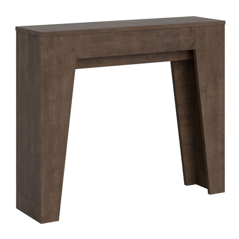 Consolle allungabile 90x25/181 cm Narrow noce