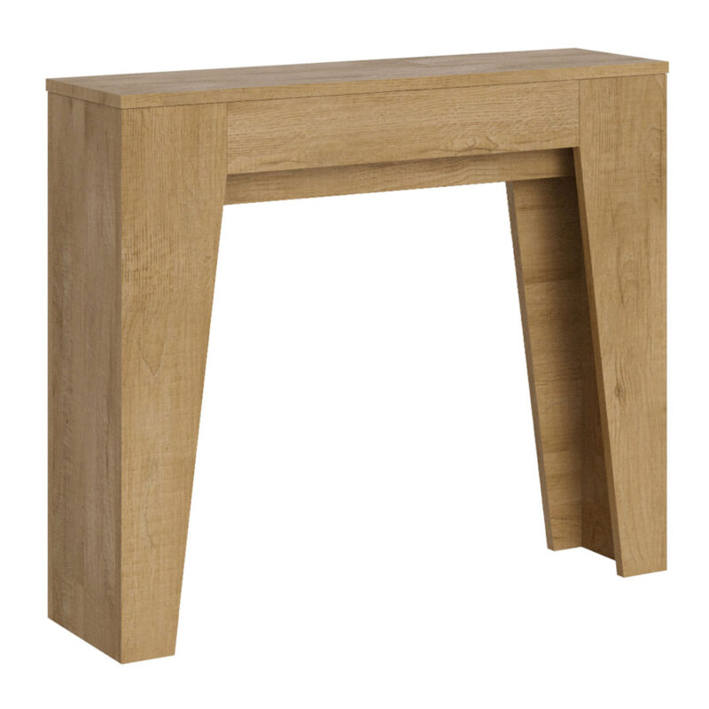 Consolle allungabile 90x25/181 cm Narrow quercia natura