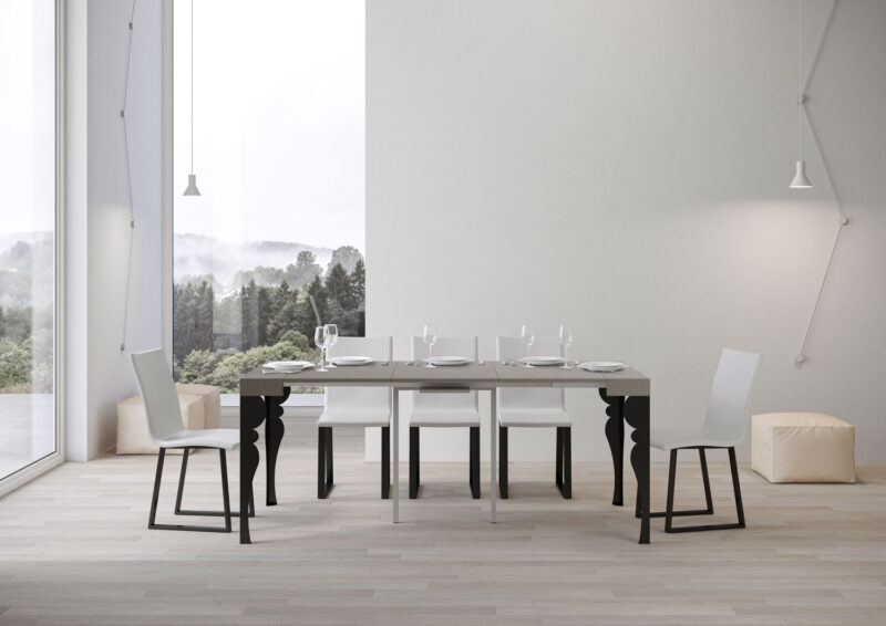 Consolle allungabile 90x40/196 cm Paxon Small cashmere - immagine 4
