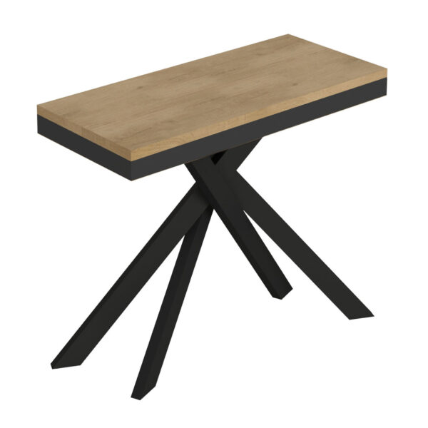 Consolle allungabile 90x40/196 cm Saki Small Evolution quercia natura