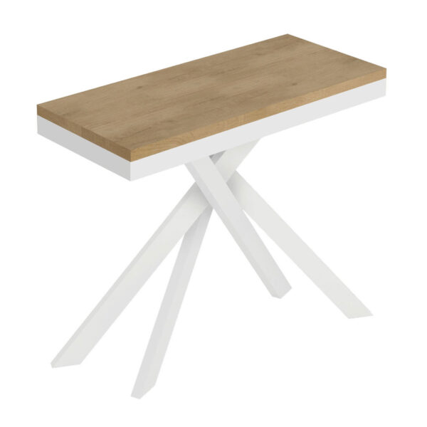 Consolle allungabile 90x40/196 cm Saki Small Evolution quercia natura