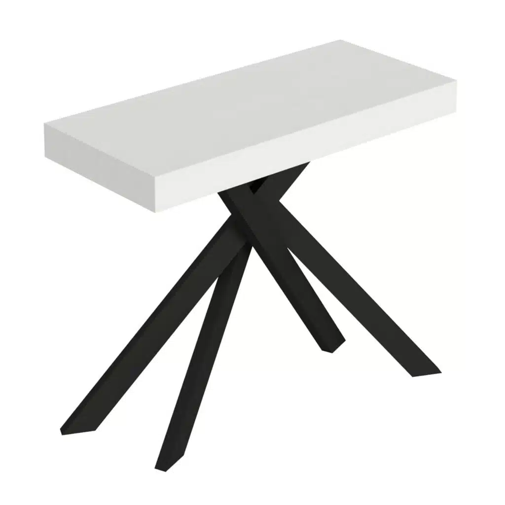 Consolle allungabile 90x40/300 cm Saki bianco frassino - foto 1